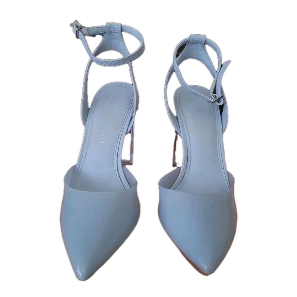Gianni Bini Light Blue Pointed Toe Ankle Strap Heels